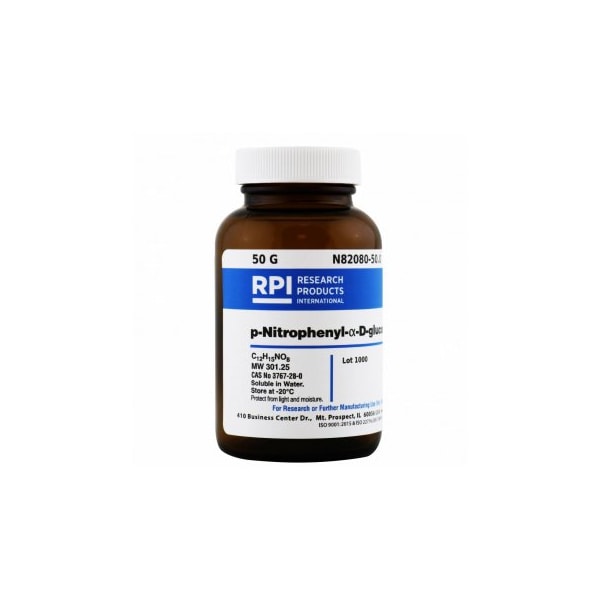 p-Nitrophenyl-a-D-glucopyranoside, 50 G